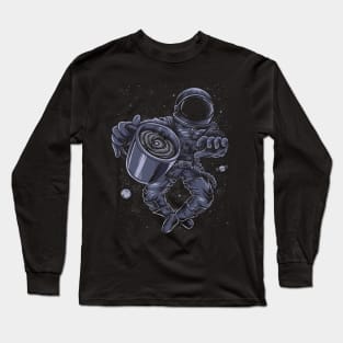 Galactic Coffee Long Sleeve T-Shirt